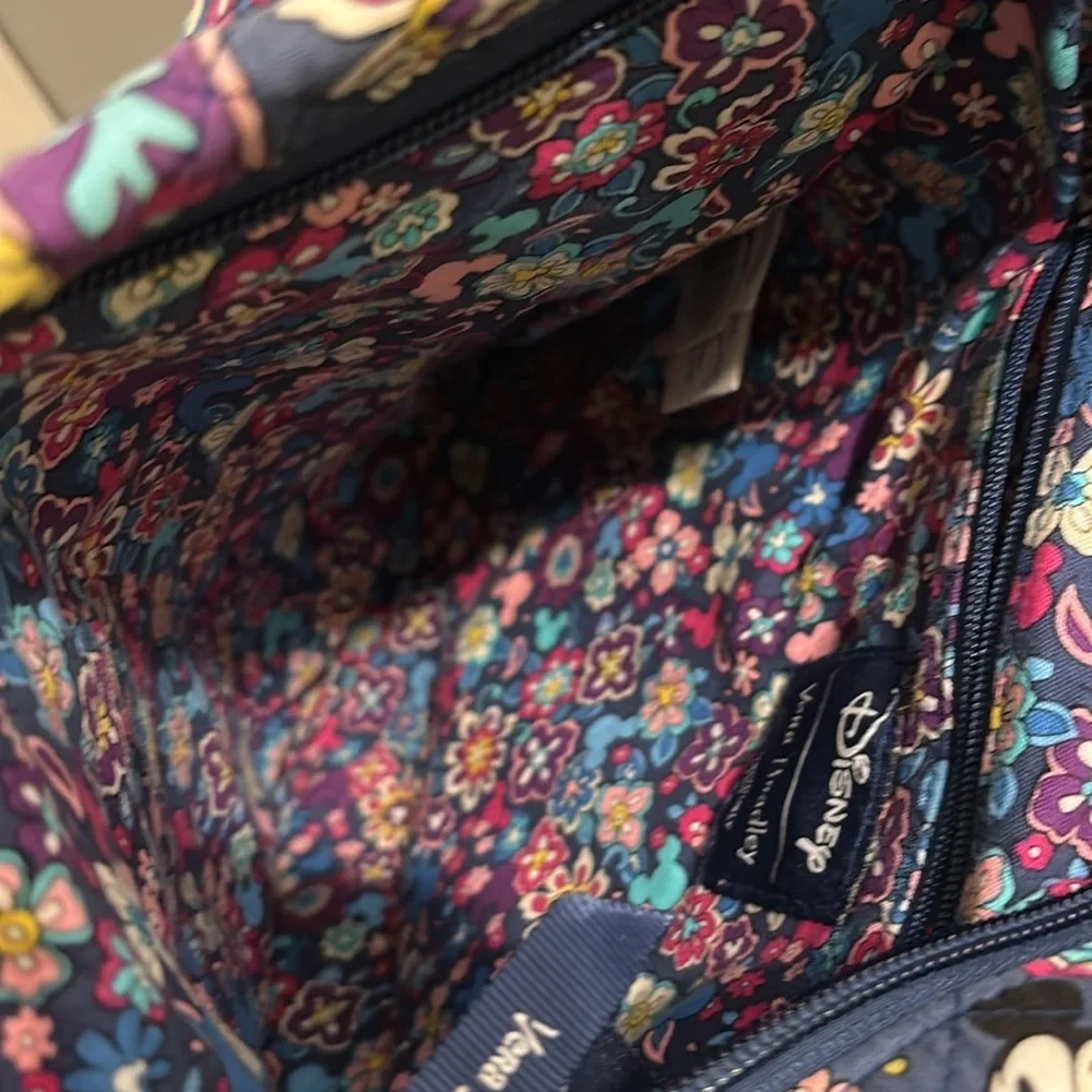 Vera Bradley Women's Disney Floral Crossbody Bag - Multicolor - Picture 2 of 7